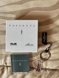 Portachiavi Cesare Paciotti in argento.