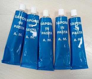 5 pasta lavamani militare da collezione A. M.