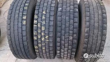 4 di pneumatici usati 225 75 17.5