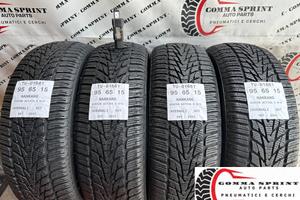 4 PNEUMATICI 195/65 R15 NANKANG INVERNALI 90%