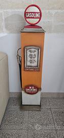 porta cd cassette vintage pompa dii benzina