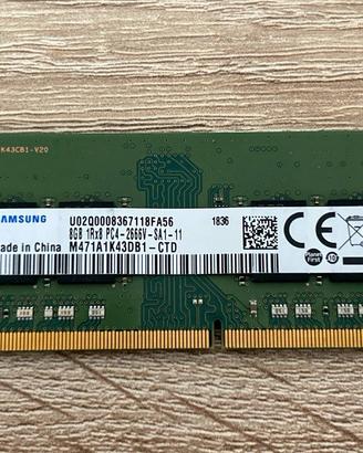 RAM Samsung 8 GB - PC4 - Ddr4 - 2666 MHz - RAM04