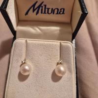 Orecchini  Perle Miluna