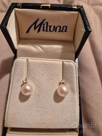 Orecchini  Perle Miluna
