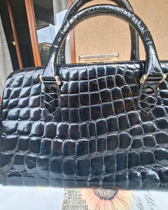 borsa in coccodrillo