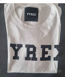 Maglia bianca manica lunga Pirex tg.S NUOVA