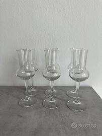 12 bicchieri da grappa Bormioli