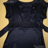 Top elegante in seta