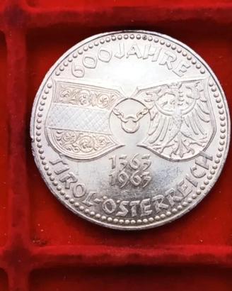 Austria 50 Schilling Ag. 900 - 600° anniversario.
