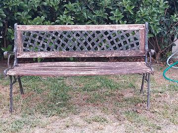 Panca vintage da giardino