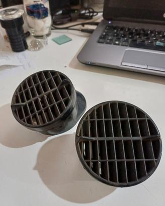 2 pz bocchetta diffusore aria cruscotto fiat 127