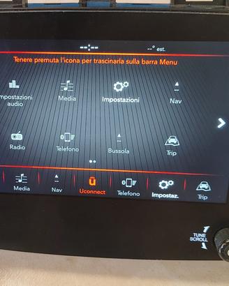  uconnect navigatore 7 pollici Originale Fiat 500l