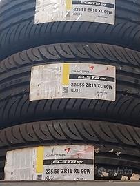 4 Pneumatici 225/55/16 99w KUMHO estivi NUOVI