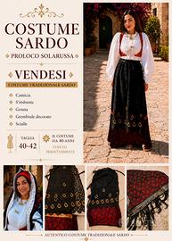 Costume Sardo tradizionale Solarussa