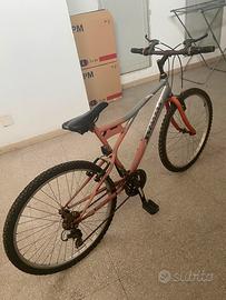 Mountain Bike Grigia / Rosa GIANNI BUGNO