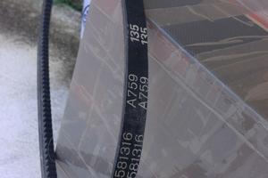 Cinghia alternatore nuova originale fiat