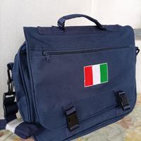Cartella porta PC blu
