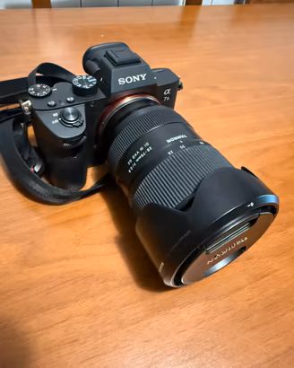 Sony A7 III con obbiettivo Tamron 28-75mm f/2.8 G2