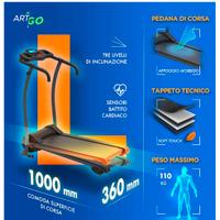 Tapis roulant artgo 1 Leonardo