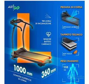 Tapis roulant artgo 1 Leonardo