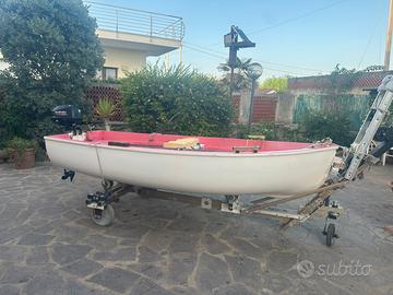 Barca con motore Suzuki 2.5