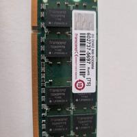 Memoria RAM DDR2 2GB Trascendent/Samsung.