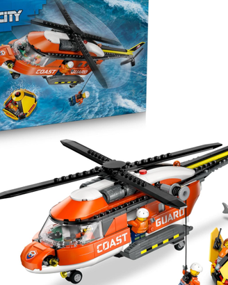 LEGO City Coast Guard Helicopter Toy - Emergency V