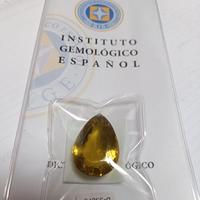 QUARZO CITRINO certificato 95,60 ct