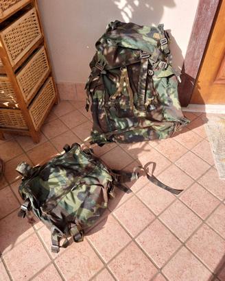 zaino tattico militare mimetico NUOVO