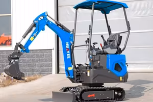 Miniescavatore Huayee 12q