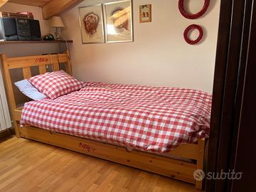 Letto più letto estraibile