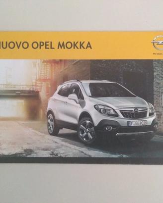 Depliant brochure Opel Mokka - 2012