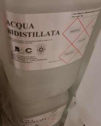 Acqua Bidistillata 