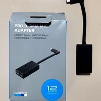 Adattatore MIC 3.5MM PRO per GoPro 10, 11, 12, 13