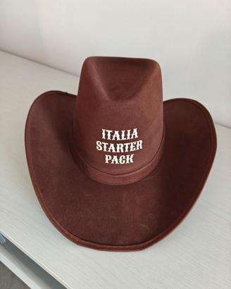 Cappello cowboy J-AX Italia Starter Pack