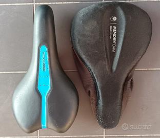 Sella  da bici con cuscino coprisella Ergo System