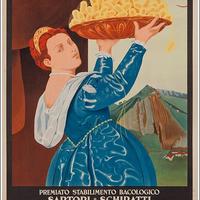 Manifesto PREMIATO STABILIMENTO BACOLOGICO SARTORI