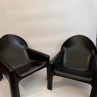 poltrone vintage kartell per Aulenti