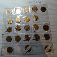 lotto 22 PZ 200 lire anni vari 