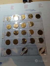 lotto 22 PZ 200 lire anni vari 