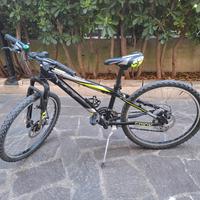 Mtb bambino 18 rapporti 24 pollici 8-10 anni