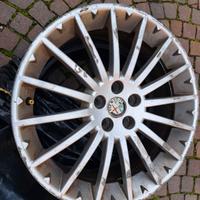 4 Cerchi originali Alfa Romeo + 4 gomme M+S