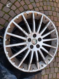 4 Cerchi originali Alfa Romeo + 4 gomme M+S