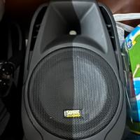 Coppia di Casse amplificate230v 50 hz