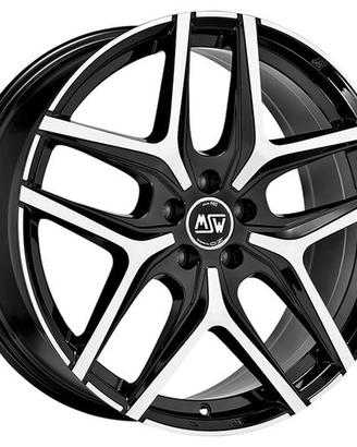 Kit 4 cerchi MSW 40 da 19 per Audi VW Skoda Seat