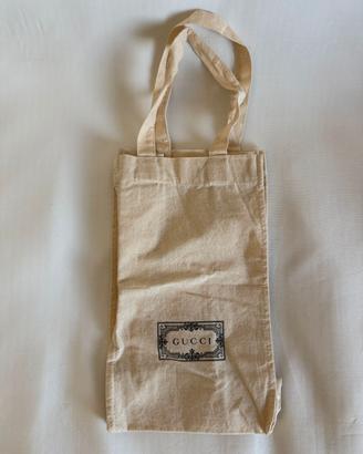 shoppingbag Gucci in cotone borsa acquisti 