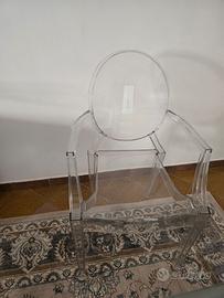 Sedie Kartell Louis Ghost design Philippe Starck