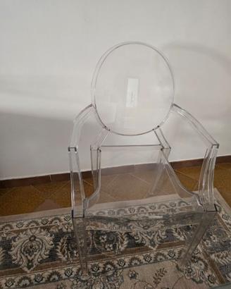 Sedie Kartell Louis Ghost design Philippe Starck