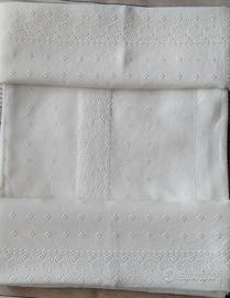 lenzuolo vintage lino+ 2 federe