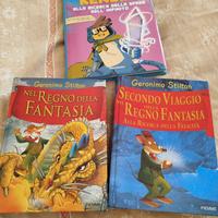Due libri di Geronimo Stilton e uno Kendal